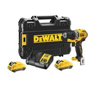 DeWALT - Taladro AKU 12V, 2x batería 2,0 Ah XR caragador DCD701D2