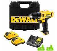 DEWALT Taladro atornillador 18V DCD708D1T, 1 batería de 2,0Ah, 65Nm, sistema TSTAK
