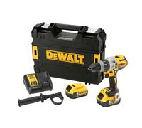 DeWALT - Taladro de impacto AKU 18V, 2x batería 5,0 Ah Li-Ion, cargador DCD996P2