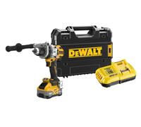 DeWALT - Taladro percutor AKU de 18V, 1x batería 8,0 Ah XR, cargador DCD1007WW1T