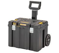 DeWalt Maletín móvil TSTAK DWST83347-1 - Asa telescópica, cierres laterales, IP54, carga 30 kg