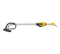 DEWALT WALL SANDER 710W DWE7800 with adjustable head, variable speed control 1200-2400 min-1, and hook-and-loop attachment for quick sandpaper changes, perfect for smooth drywall finishing and dust-fr