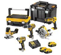 Dewalt zestaw combo 18v dck500p3t (dcd796 + dcf887 + dcs570 + dcs335 +