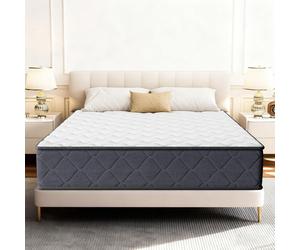 DEWINNER: Colchón de 140x190 cm | Grosor de 25 cm | Colchón de espuma viscoelástica | Suave al contacto, firme en el soporte | Espuma de alta densidad transpirable