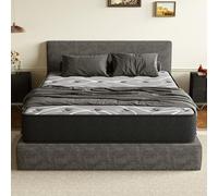 DEWINNER Colchones 135 x190 | Altura 22 cm | Espuma Viscoelástica | Buen Confort y Soporte Equilibrado | Colchón Ideal para Niños Mayores o Cama Doble Pequeña
