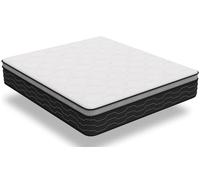 DEWINNER Colchones 135 x190 | Muelles Individuales | Altura 27 cm | Colchón Viscoelástica Absorbente de Humedad | Transpirable | Hipoalergénica y Antibacteriana | Colchón para Cama Doble
