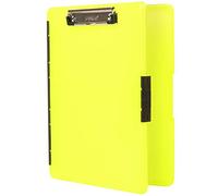 Dexas 3517-803 Slimcase 2 - Portapapeles con apertura lateral, color amarillo neón