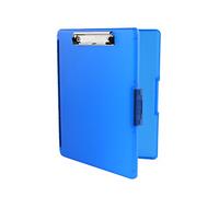 Dexas 3517-J2728 Slimcase 2 Portapapeles de almacenamiento con apertura lateral, azul real, 31,7 x 24,1 cm
