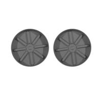 DFGRGRV Platos para Macetas Flowerpot Base Plate Home Garden Thickened Flower Pot Heavy Duty Resin Tray Saucers Drip Trays Indoor Outdoor Plant Saucer(2pcs-Grey 190mm)
