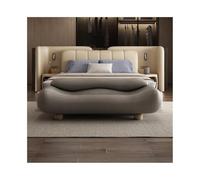 DFHS46JK Banco para la Entrada Taburete de Cama Ondulado Alta Gama con Respaldo, Taburete muelles, Noche, sofá, Banco Largo para el Dormitorio
