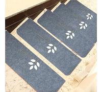 DFrywdgSEY Alfombras para escaleras, Paquete de 7 alfombras Antideslizantes for escaleras, Ideales for niños y Mascotas Mayores(Q,55x22cm)