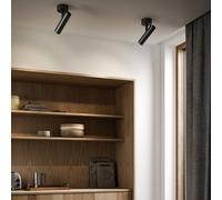 Nordlux MIB lámpara de techo 1x8 W negro 2020666003