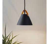 DFTP by Nordlux Lámpara colgante Strap, Ø 16,5 cm, negro