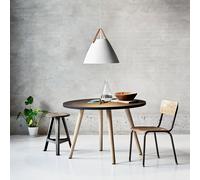 DFTP by Nordlux Lámpara colgante Strap con pantalla metálica Ø 48 cm blanca