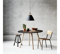 DFTP by Nordlux Lámpara colgante Strap con pantalla metálica Ø 48 cm negro