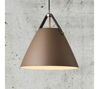 DFTP by Nordlux Lámpara colgante Strap con pantalla metálica beige, 27 cm