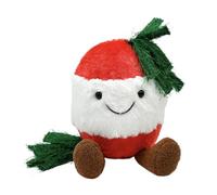 Dgayaeic Peluches Navideños Lindo Juguete Infantil Navideño con Caricatura | Recuerdo para Fiesta de Escritorio con Peluche para Chicos, Niños, Adultos, Adolescentes, Familia, Amigos, Parejas