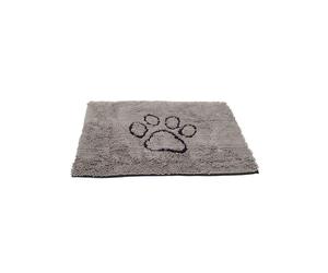 Dgs Dirty Dog Doormat. Alfombrilla Absorbente Talla L (89 X 66 Cm) Gris