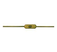 Electro DH – Interruptor pasante DH 11.576/D – Cable 2 m – 2A/250V – Dorado