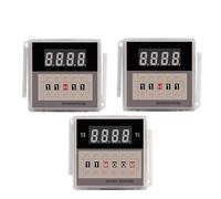DH48S-2Z DH48S-1Z DH48S-S Temporizador LED digital Interruptor de relé de tiempo Retardo de encendido CA 110 V 220 V CC 12 V 24 V Con base de relé DH48S 1 pieza(DH48S-2Z,AC DC 24V)