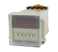 DH48S-2Z Relé de retardo tiempo encendido DPDT 8 pines 0.01S-99H99M CA 48V con enchufe
