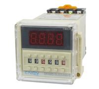 DH48S-S2Z Pantalla LCD Relé de retardo sincronización tiempo digital 0.1S-99H AC / DC12V con base