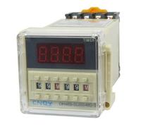 DH48S-S2Z Relé de retardo tiempo encendido 8 pines DPDT 0.1S-99H CA 110V con enchufe