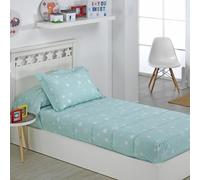 DHESTIA HOME Edredón Ajustable Cama Nido, Litera, Cama 90 y Cama 105 Infantil y Juvenil Color Color A Talla Cama 90