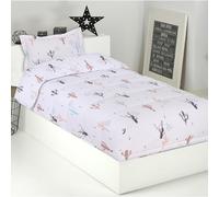 DHESTIA HOME Edredón Ajustable Cama Nido, Litera, Cama 90 y Cama 105 Infantil y Juvenil Color Color G Talla Cama 90