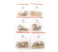 DHYANA - Resina de Incienso - Benjuí - 6 bolsitas de Aproximadamente 16 GR - Incienso Natural para Purificar - Origen India - Total 100 Gramos