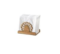 DHYUACN Porta Tarjetas De Presentación De Madera Servilletero de girasol madera, dispensador pañuelos decorativo con forma Animal, tarjeta visita desmontable
