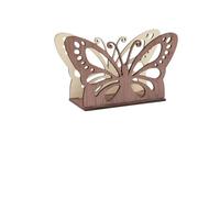 DHYUACN Porta Tarjetas De Presentación De Madera Servilletero de girasol madera, dispensador pañuelos decorativo con forma Animal, tarjeta visita desmontable