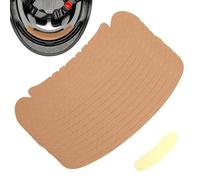 Diadema Antisudor Casco Astillero Hombre | 10 Piezas De Forros De Sombrero | Almohadilla Antisudor para Casco Bicicleta | Mujeres Techadores Granjeros Pintores Moteros Almacén