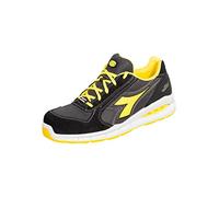 Diadora 1000960 Run Net AIRBOX Low S1P SRC, C8701 Windgrau Aluminio, Gris Viento, 43 EU