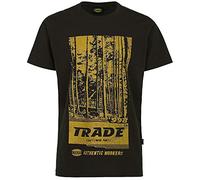 Diadora Camiseta de manga corta de algodón talla XL Col. Verde 171200 Gra