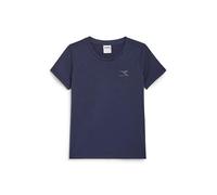 Diadora Camiseta SS Core para mujer, Navy clásico, XS