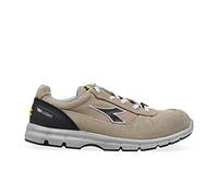 Diadora Run Text Low S1p SRC ESD, Zapato bajo Hombre, Marrón C8149 Sand Sand, 46 EU