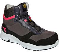Diadora Utility Athena Mid S3L, botas de seguridad mujer 41 EU female Gris Oscuro/Fucsia