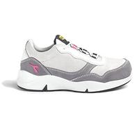 Diadora Utility Chaussures de sécurité Basses Femme AHTENA S3L FO SR ESD - Gris Violet/Rose 36 - Protection Des Pieds