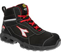 Diadora Utility Ducati Shark Engine Mid S3S, botas de seguridad 41 EU male Negro/Rojo