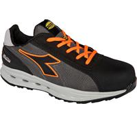 Diadora Utility Glove A.Box Low Pro S1PS, calzado de seguridad 44 EU male Gris Oscuro/Naranja Neón
