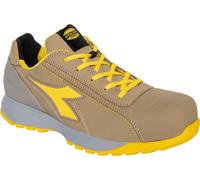 Diadora Utility Glove MDS Low S3S, calzado de seguridad unisex 42 EU female Marrón Claro/Amarillo