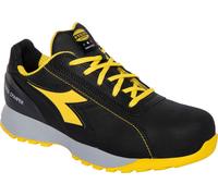 Diadora Utility Glove MDS Low S3S, calzado de seguridad unisex 42 EU female Negro/Amarillo