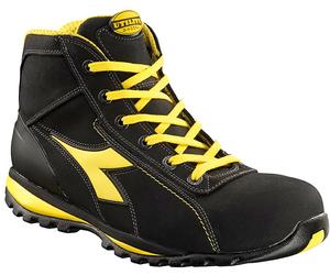 Diadora Utility Glove Mid S3S, botas de seguridad unisex 45 EU female Negro/Amarillo