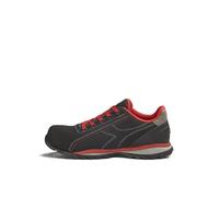 Diadora Utility Glove Monster Low S1PS FO HRO, Zapatillas de Seguridad Unisex-Adulto, Black/Red, 44 EU, Negro y Rojo., 44 EU