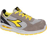 Diadora Utility Run A.Box Low S1PS, calzado de seguridad unisex 37 EU male Gris Claro/Negro/Amarillo