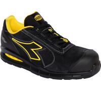 Diadora Utility Run Net AB MSTR Low S3S, calzado de seguridad un 42 EU female Negro/Amarillo