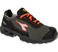 Diadora Utility Shark SI Low Leather S3S, calzado de seguridad u 43 EU female Gris Oscuro/Negro/Rojo Neón