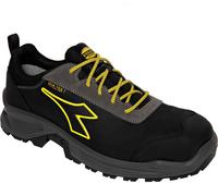 Diadora Utility Sport Low S7S, calzado de seguridad Dia-tex unis 40 EU female Negro/Gris Oscuro/Amarillo