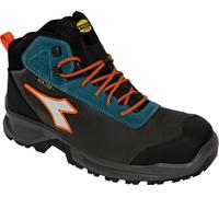 Diadora Utility Sport Mid S7S, botas de seguridad Dia-tex unisex 46 EU female Gris Oscuro/Petróleo/Naranja